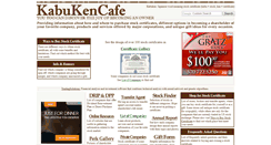 Desktop Screenshot of kabukencafe.com